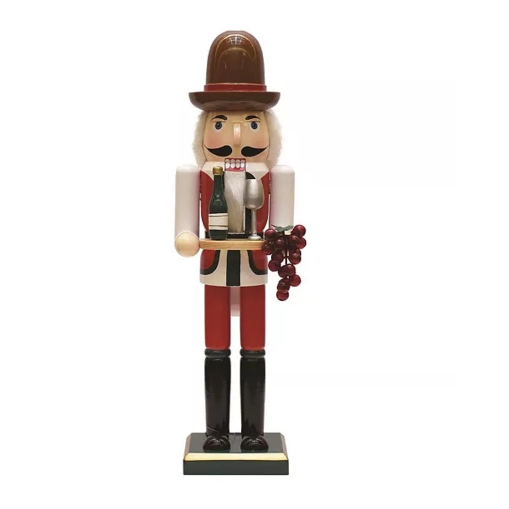 Northlight 15” Winemaker Grapes Nutcracker